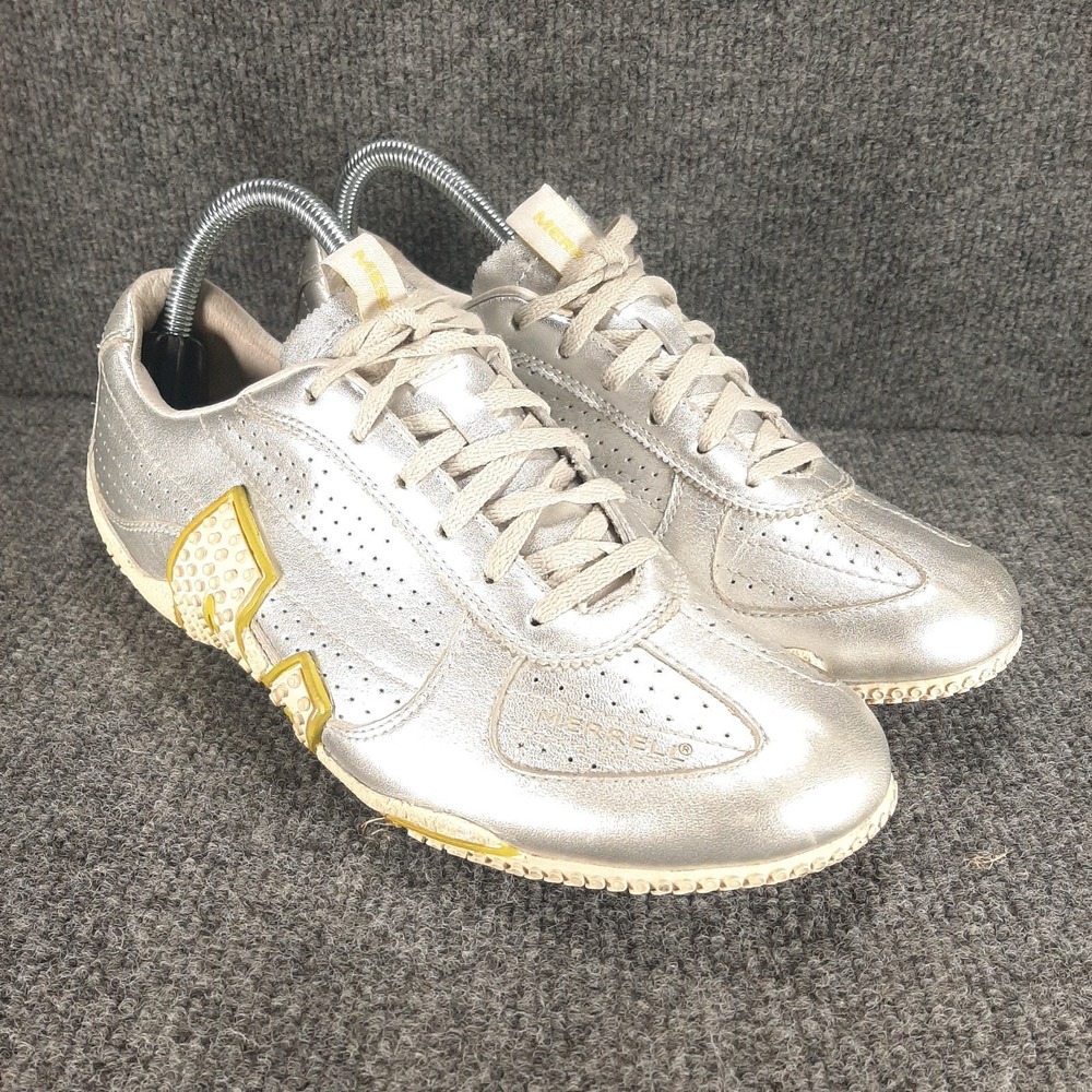 Merrell Relay Drive Sports Shoe Trainer Women's Size 9 Performance Silver Citron